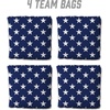 image:imageYouTheFan Set of 4 Cornhole Bags  All Weather Regulation 6 x 6 Size  16oz Weight  Designed in USAOne Size