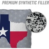 image:imageYouTheFan Set of 4 Cornhole Bags  All Weather Regulation 6 x 6 Size  16oz Weight  Designed in USAOne Size
