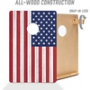 image:imageYouTheFan Stars amp Stripes Wood Cornhole Game with Bags2 x 3