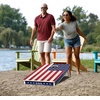 image:imageYouTheFan Stars amp Stripes Wood Cornhole Game with Bags2 x 4