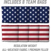 image:imageYouTheFan Stars amp Stripes Wood Cornhole Game with Bags2 x 4
