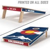 image:imageYouTheFan State of Colorado 2 x 4 Professional Wood Cornhole Game with Bags