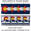 image:imageYouTheFan State of Colorado 2 x 4 Professional Wood Cornhole Game with Bags