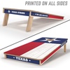 image:imageYouTheFan State of Texas 2 x 4 Professional Wood Cornhole Game with Bags
