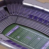 image:imageYouTheFan TCU Horned Frogs 25Layer StadiumViews Lighted End Table One Size Team Colors