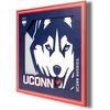 image:imageYouTheFan NCAA Connecticut Huskies 3D Logo Series Wall Art  12x12