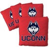 image:imageYouTheFan NCAA Connecticut Huskies Set of 4 Cornhole Bags  All Weather Regulation 6 x 6 Size  16oz Weight  Designed in USA