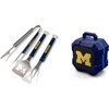 image:imageYouTheFan NCAA Michigan Wolverines Spirit Series 3Piece BBQ SetStainless Steel 22 x 9 amp SOAR NCAA Shockbox LED Wireless Bluetooth Speaker Michigan Wolverines