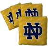 image:imageYouTheFan OfficiallyLicensed NCAA Notre Dame Fighting Irish Set of 4 Cornhole Bags  All Weather Regulation 6 x 6 Size  16oz Weight  Designed in USA
