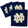 image:imageYouTheFan OfficiallyLicensed NCAA Set of 4 Cornhole Bags  All Weather Regulation 6 x 6 Size  16oz Weight  Designed in USANotre Dame Fighting Irish  Blue