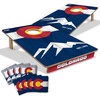 image:imageYouTheFan State of Colorado 2 x 3 Wood Cornhole Game with Bags