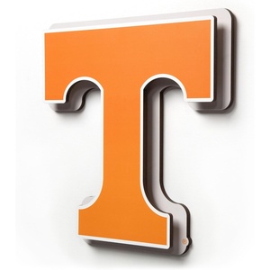 image:imageYouTheFan NCAA 3D DieCut Wall Art precisioncrafted and lasercut in the exact shape of your teams logo multiple layers create striking depth readytohang and officially licensedTennessee Volunteers