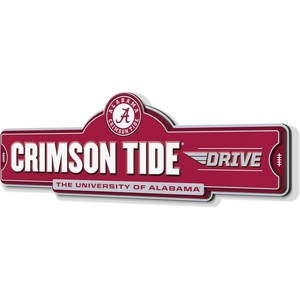 image:imageYouTheFan NCAA 3D Street Sign precisioncrafted readytohang wall art officially licensed and stylish addition for the ultimate team fanAlabama Crimson Tide