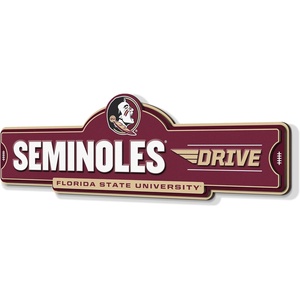 image:imageYouTheFan NCAA 3D Street Sign precisioncrafted readytohang wall art officially licensed and stylish addition for the ultimate team fanFlorida State Seminoles