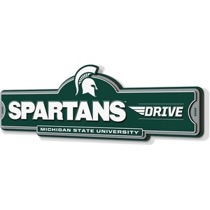 image:imageYouTheFan NCAA 3D Street Sign precisioncrafted readytohang wall art officially licensed and stylish addition for the ultimate team fanMichigan State Spartans