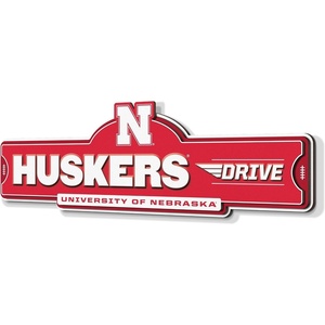 image:imageYouTheFan NCAA 3D Street Sign precisioncrafted readytohang wall art officially licensed and stylish addition for the ultimate team fanNebraska Cornhuskers