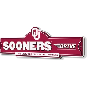 image:imageYouTheFan NCAA 3D Street Sign precisioncrafted readytohang wall art officially licensed and stylish addition for the ultimate team fanOklahoma Sooners