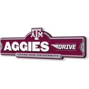 image:imageYouTheFan NCAA 3D Street Sign precisioncrafted readytohang wall art officially licensed and stylish addition for the ultimate team fanTexas AM Aggies
