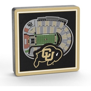 image:imageYouTheFan NCAA Colorado Buffaloes 3D StadiumView Magnets