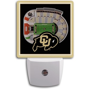 image:imageYouTheFan NCAA Colorado Buffaloes StadiumView Nite Light