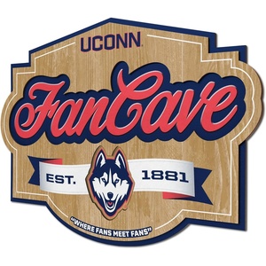 image:imageYouTheFan NCAA Connecticut Huskies Fan Cave Sign