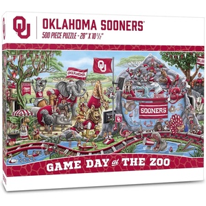 image:imageYouTheFan NCAA Game Day at The Zoo 500pc PuzzleOklahoma Sooners