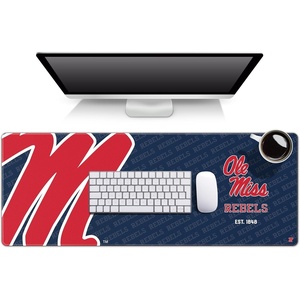 image:imageYouTheFan NCAA Mississippi Rebels Logo Series Desk Pad SMU