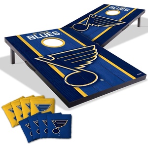 image:imageYouTheFan NHL 2 x 3 Portable Cornhole Game with Logo Bags