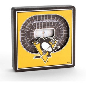 image:imageYouTheFan NHL Pittsburgh Penguins 3D StadiumView Magnets  PPG Paints ArenaPittsburgh Penguins
