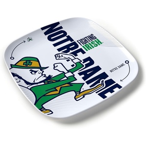 image:imageYouTheFan OfficiallyLicensed NCAA Large Party Plate  1025 x 1025  100 Melamine Dishwasher Safe BPA Free  Fan Gift for Snacks appetizers and FoodNotre Dame Fighting Irish