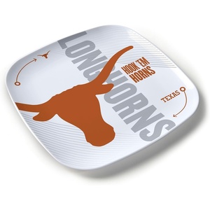 image:imageYouTheFan OfficiallyLicensed NCAA Large Party Plate  1025 x 1025  100 Melamine Dishwasher Safe BPA Free  Fan Gift for Snacks appetizers and FoodTexas Longhorns