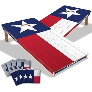 image:imageYouTheFan State of Texas 2 x 4 Professional Wood Cornhole Game with Bags
