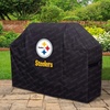 image:imageYouTheFan NFL Heavy Duty Waterproof Grill Cover  UV Resistant Durable Polyester BBQ Cover Weatherproof Protection for Outdoor Gas or Charcoal Grills for Grills up to 5 WidePittsburgh Steelers