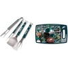 image:imageYouTheFan NFL Philadelphia Eagles Spirit Series 3Piece BBQ Set Stainless Steel 22 x 9 amp NFL Philadelphia Eagles Retro Series Cutting Board