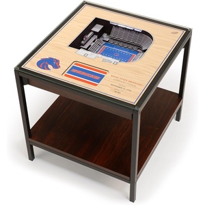 image:imageYouTheFan NCAA Boise State Broncos 25Layer StadiumViews Lighted End Table  Albertsons Stadium