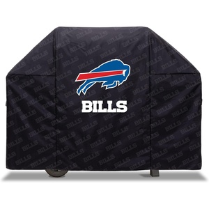 image:imageYouTheFan NFL Heavy Duty Waterproof Grill Cover  UV Resistant Durable Polyester BBQ Cover Weatherproof Protection for Outdoor Gas or Charcoal Grills for Grills up to 5 WideBuffalo Bills