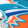 image:imageYouTheFan NFL Miami Dolphins 3D Logo Series Coaster Pack of 12