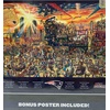 image:imageYouTheFan NFL New England Patriots Joe Journeyman NFL Puzzle amp Bonus Poster Team Colors 15 X 20