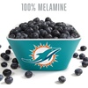 image:imageYouTheFan Officiallylicensed NFL Small Snack Bowl  100 Melamine dishwasher safe BPA free  Fan gift for snacks appetizers and other small bitesMiami Dolphins