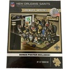 image:imageYouTheFan NFL New Orleans Saints Purebred Fans NFL Purebred Fans A Real Nailbiter Puzzle amp Bonus Poster Team Colors 15 X 20