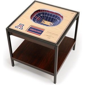 image:imageYouTheFan NCAA Arizona Wildcats 25Layer StadiumViews Lighted End Table  McKale Memorial Center