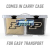image:imageYouTheFan OfficiallyLicensed NCAA Set of 8 Cornhole Bags  All Weather Dual Sided Slide amp Stop  Regulation Size with Carry casePurdue Boilermakers