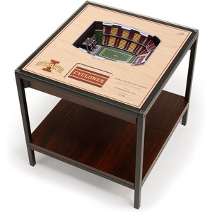 image:imageYouTheFan NCAA Iowa State Cyclones 25Layer StadiumViews Lighted End Table  Jack Trice Stadium