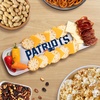 image:imageYouTheFan OfficiallyLicensed NFL Snack Platter Platter  100 Melamine Dishwasher Safe BPA Free  16 x 5  Fan Gift for Snacks appetizers and FoodNew England Patriots