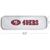 image:imageYouTheFan OfficiallyLicensed NFL Snack Platter Platter  100 Melamine Dishwasher Safe BPA Free  16 x 5  Fan Gift for Snacks appetizers and FoodSan Francisco 49ers