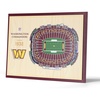 image:imageYouTheFan NFL Washington Commanders 5Layer StadiumViews 3D Wall Art