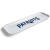 image:imageYouTheFan OfficiallyLicensed NFL Snack Platter Platter  100 Melamine Dishwasher Safe BPA Free  16 x 5  Fan Gift for Snacks appetizers and FoodNew England Patriots