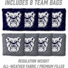 image:imageYouTheFan NCAA Butler Bulldogs Personalized Slogan Series 2 x 4 Professional Wood Cornhole Game with Logo Bags