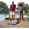 image:imageYouTheFan NCAA Butler Bulldogs Personalized Slogan Series 2 x 4 Professional Wood Cornhole Game with Logo Bags