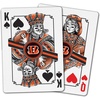 image:imageYouTheFan NFL OfficiallyLicensed Playing Cards  Original Artwork on All face Cards and Jokers  Teams Official Colors  Quality Linen Texture  Designed in The USACincinnati Bengals